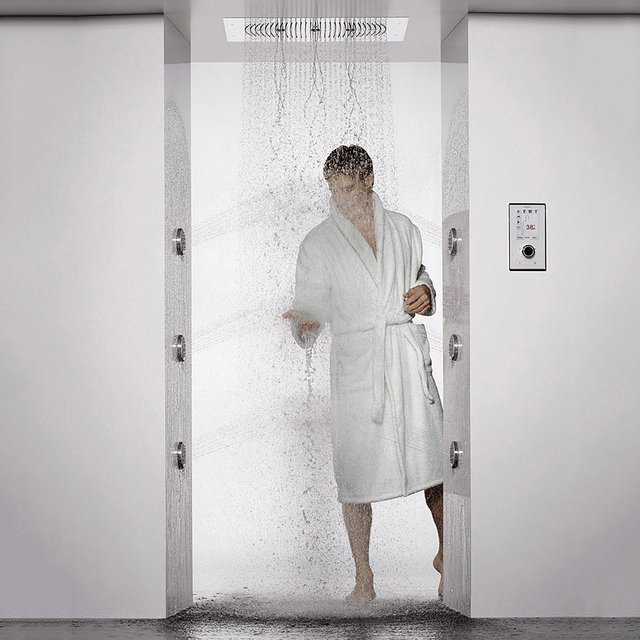 Puravida Rainbrain Thermostatic Electronic Shower