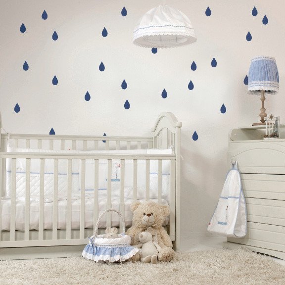 Raindrops Wall Decals