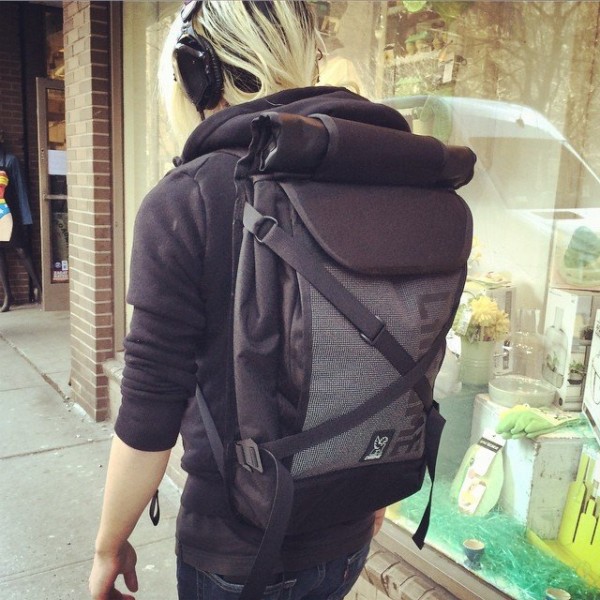 Bravo Night Rolltop Backpack by Chrome » Petagadget