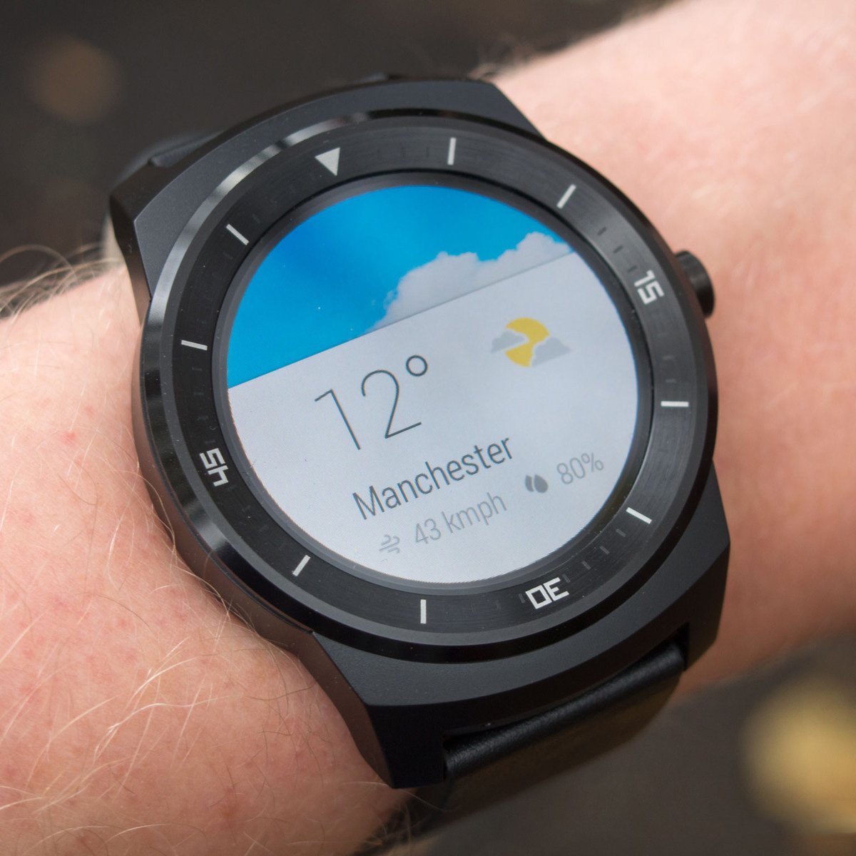 Android Wear Circle Smart Watch by LG