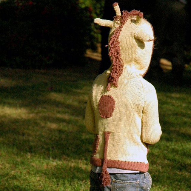 Organic Cotton Giraffe Sweater