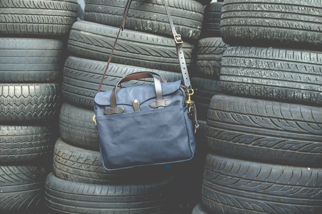 Filson Original Navy Briefcase