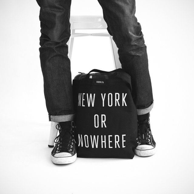 New York or Nowhere Tote Bag