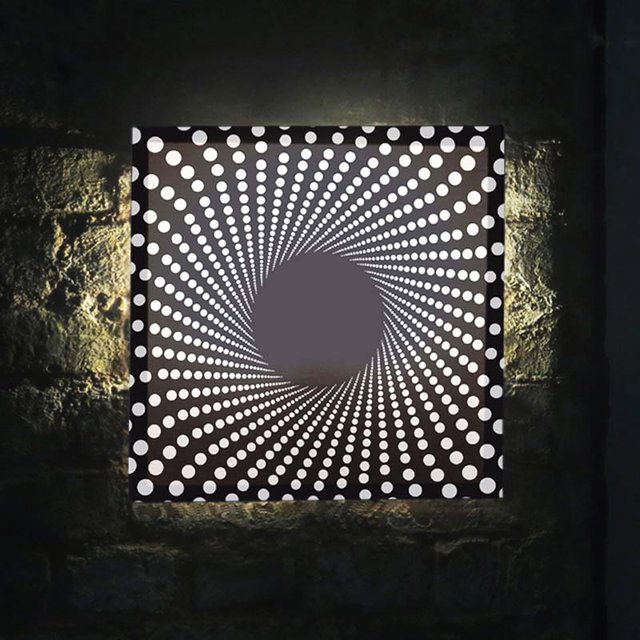 Dots Spiral Mini Glo-Canvas