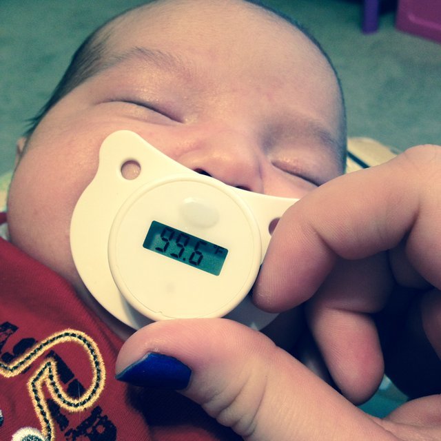 Digital Pacifier Thermometer