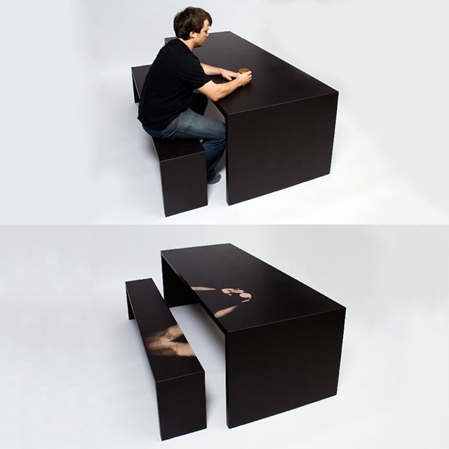 Thermochromatic Furniture by Jay Watson