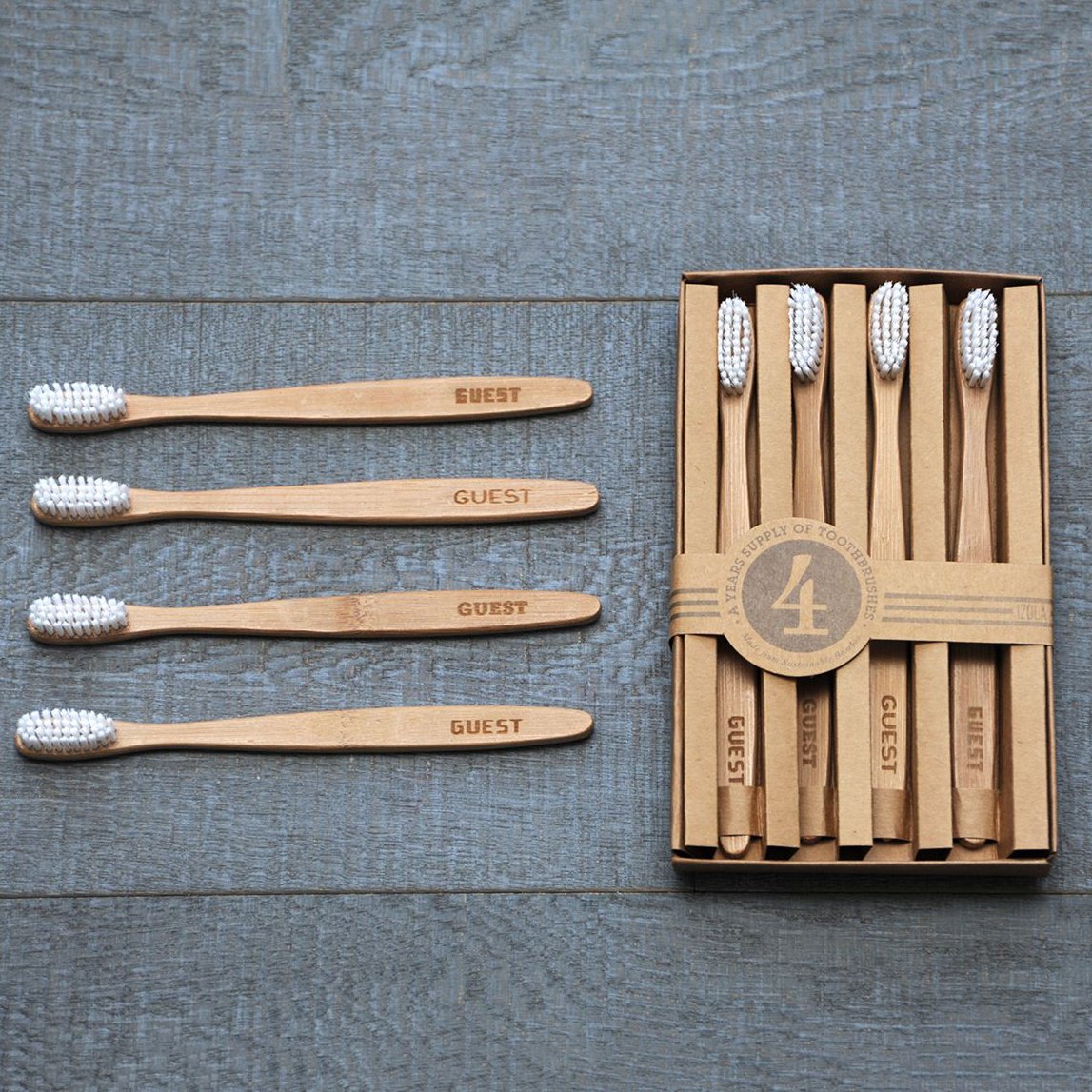 Guest Toothbrush Set by Izola