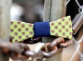 Ira Painted Wood Bow Tie