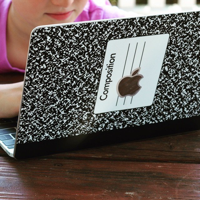 Composition Notebook Macbook Skin