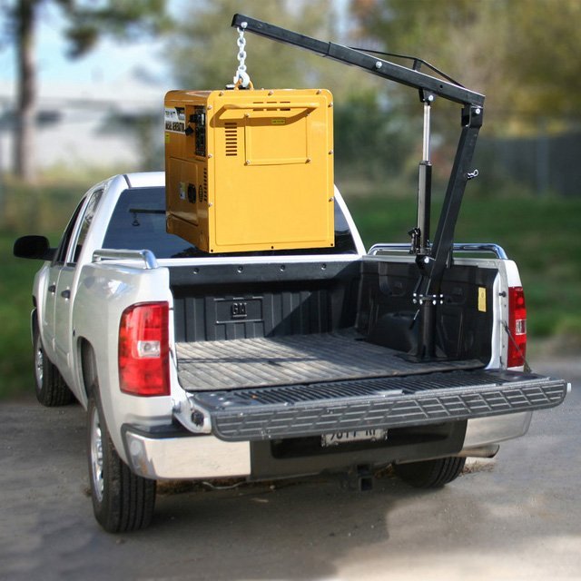 Black Bull Pick Up Truck Crane