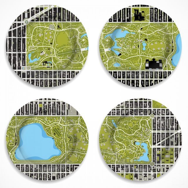 Central Park Plates by notNeutral