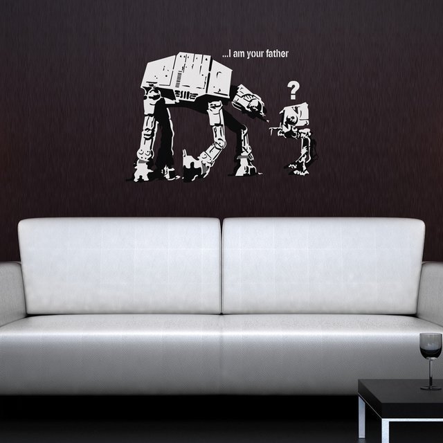 I Am Your Father Banksy Wall Sticker