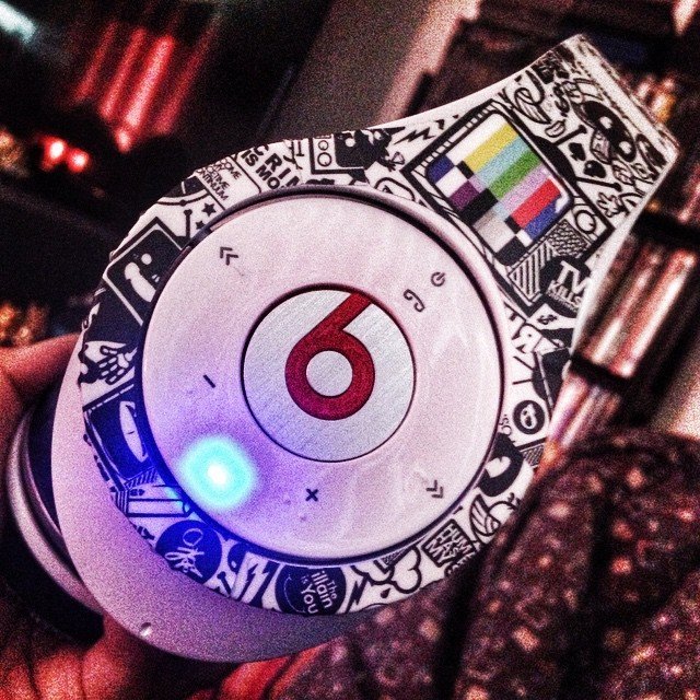 TV Kills Everything Beats By Dre Decal