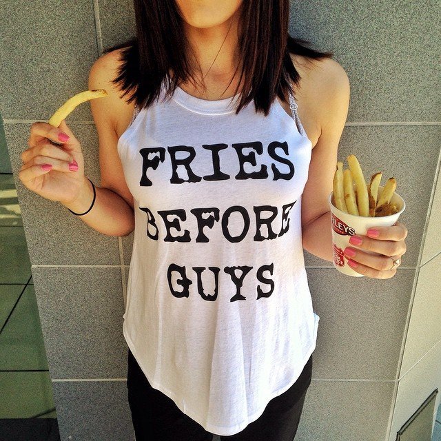 Fries Before Guys Tank