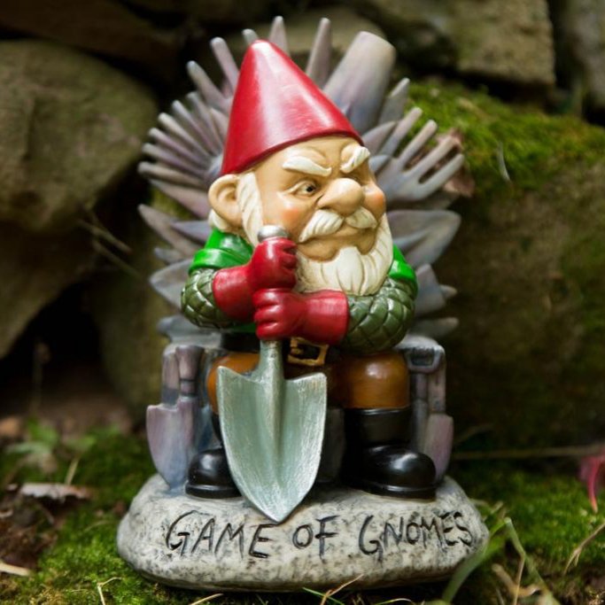 Game of Gnomes Garden Gnome