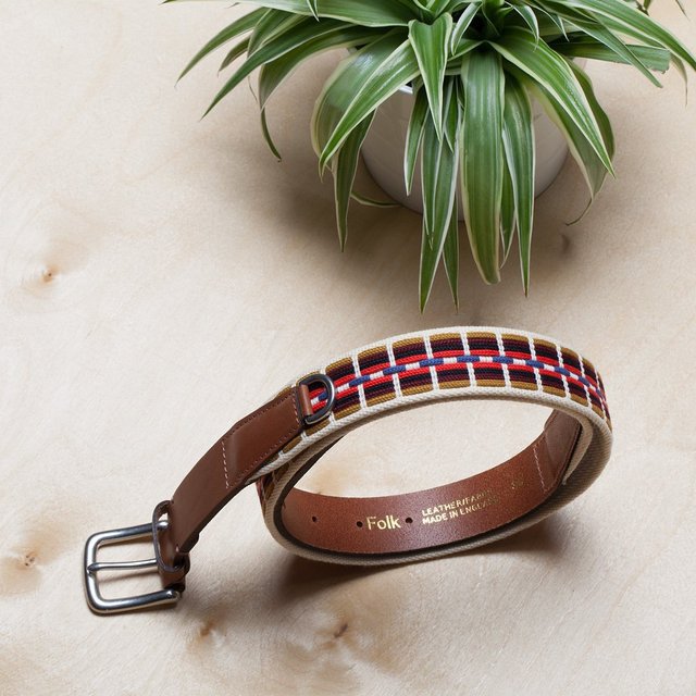 Ecru Hall Belt by Folk