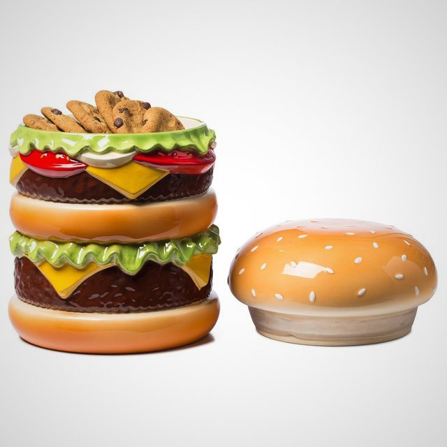 The Cheeseburger Cookie Jar