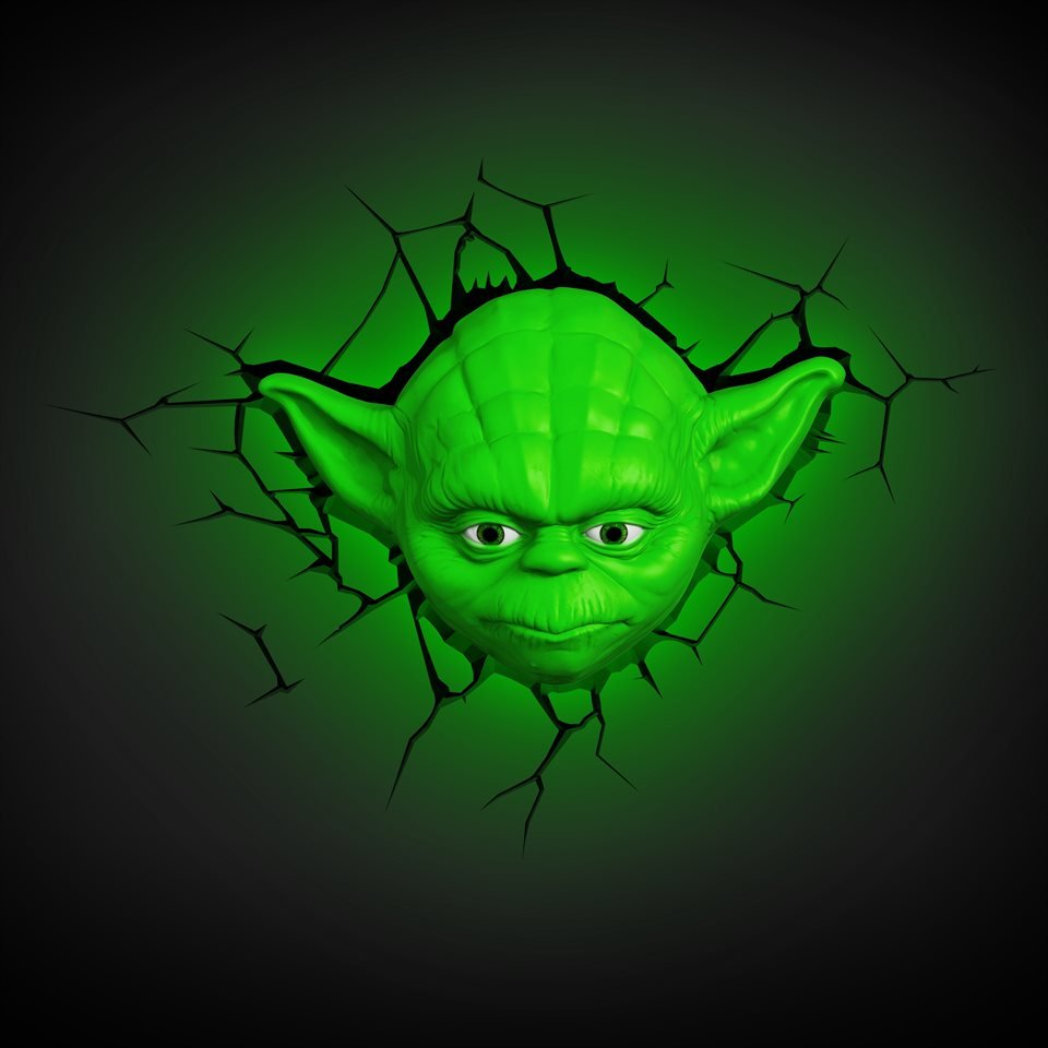 Star Wars Yoda 3D Deco Light