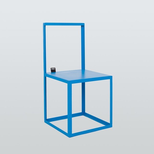 Blue Highback Chair