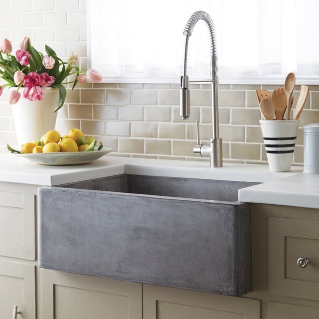 Concrete Farmhouse Sink
