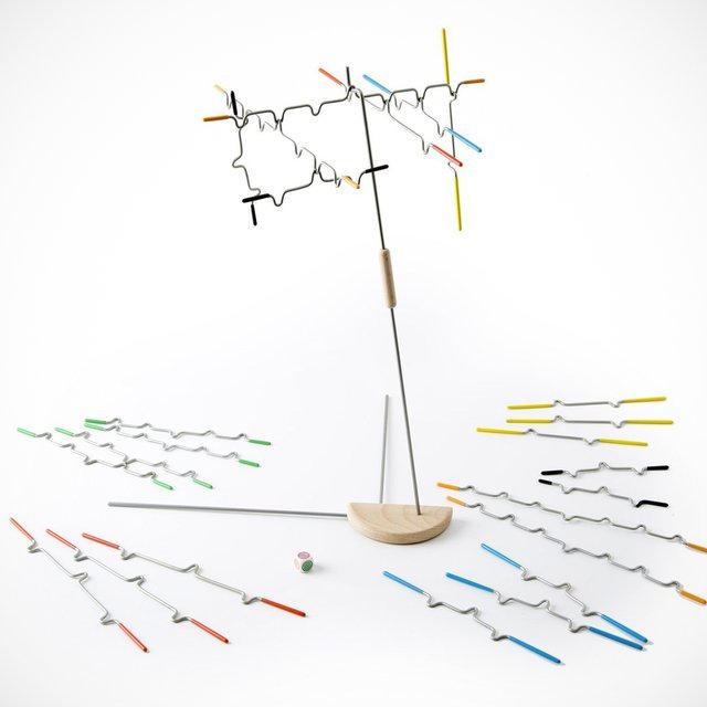 Suspend Abstract Jenga Game