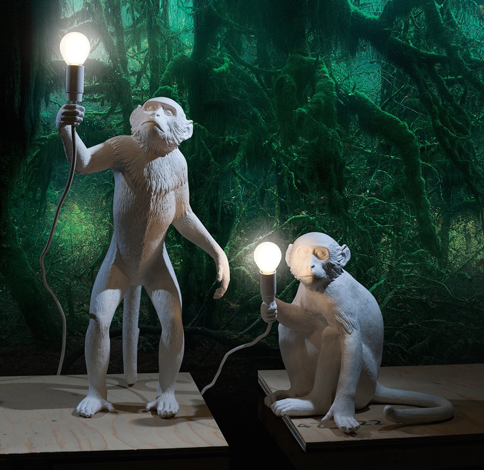 Monkey Lamps