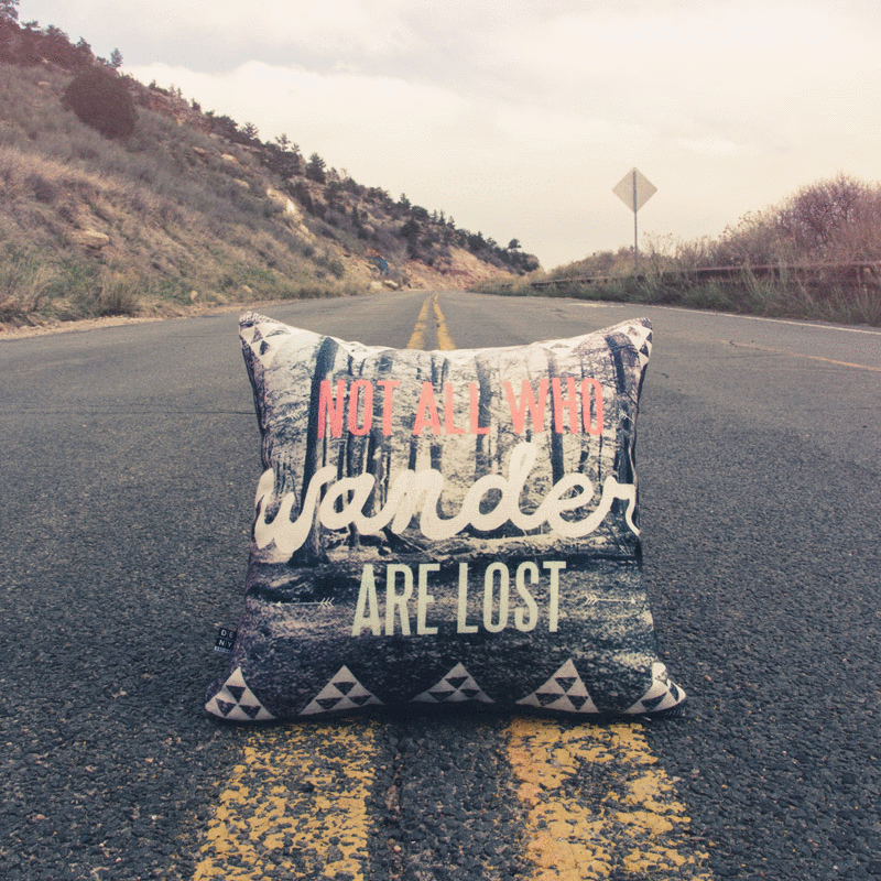 Wander Throw Pillow by DENY