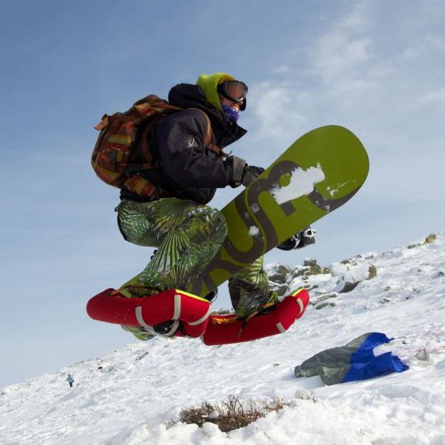 Small Foot Inflatable Snowshoes