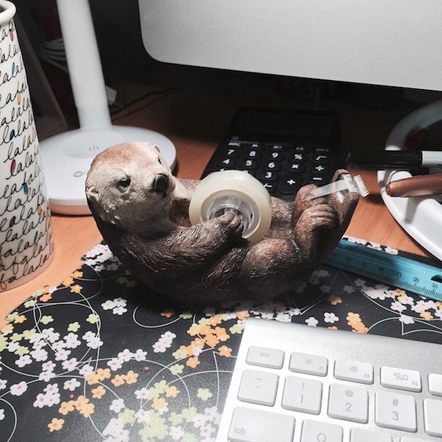 Otto The Otter Tape Dispenser