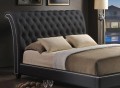 Jazmin Tufted Bed with Upholstered Headboard
