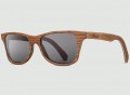 Grey Polarized Canby Walnut Sunglasses by Shwood