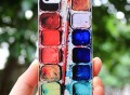 Watercolor Set iPhone Case