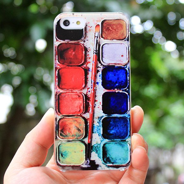 Watercolor Set iPhone Case
