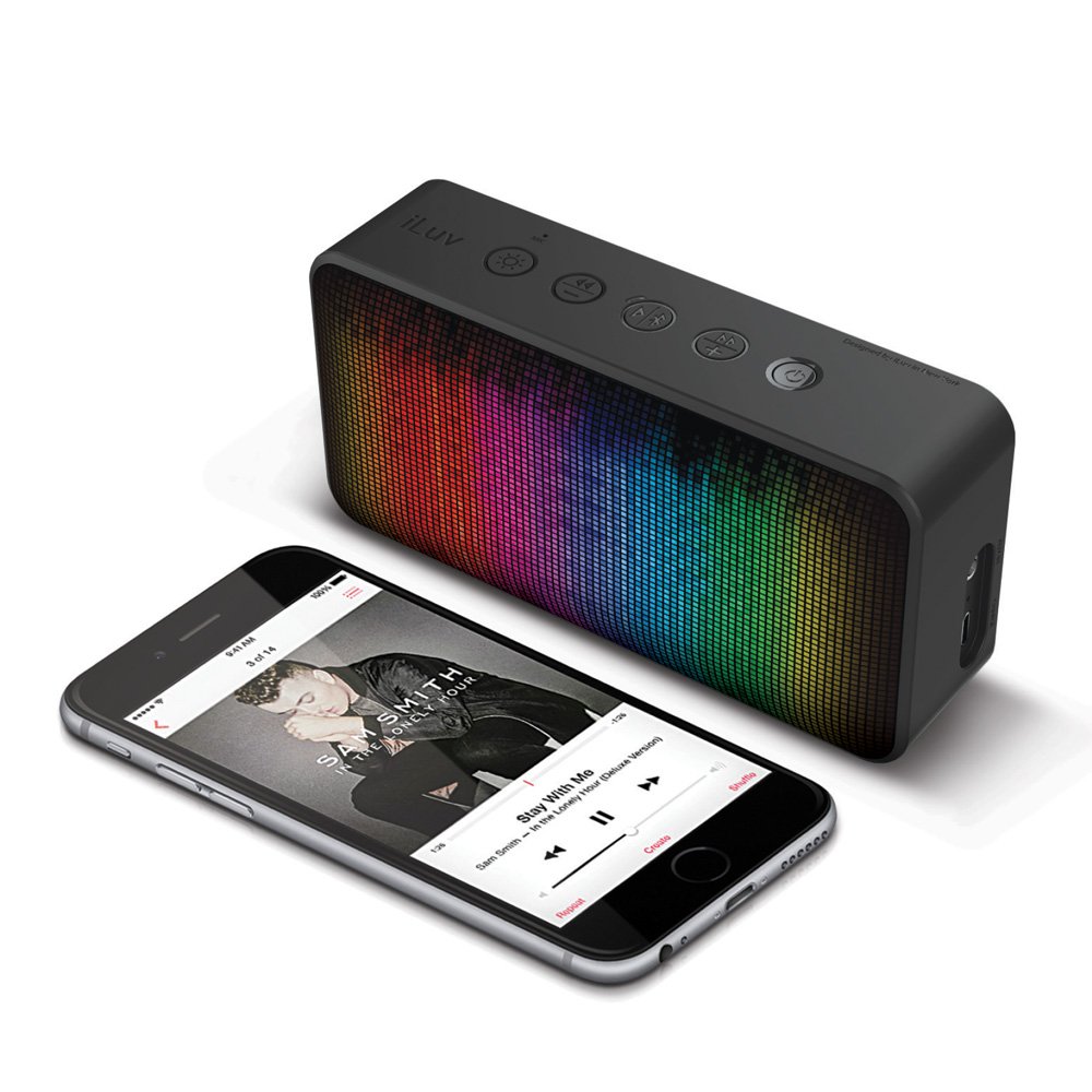 Aud Mini 6 LED Bluetooth Speaker by iLuv