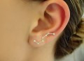 Big Dipper Diamond Ear Pins