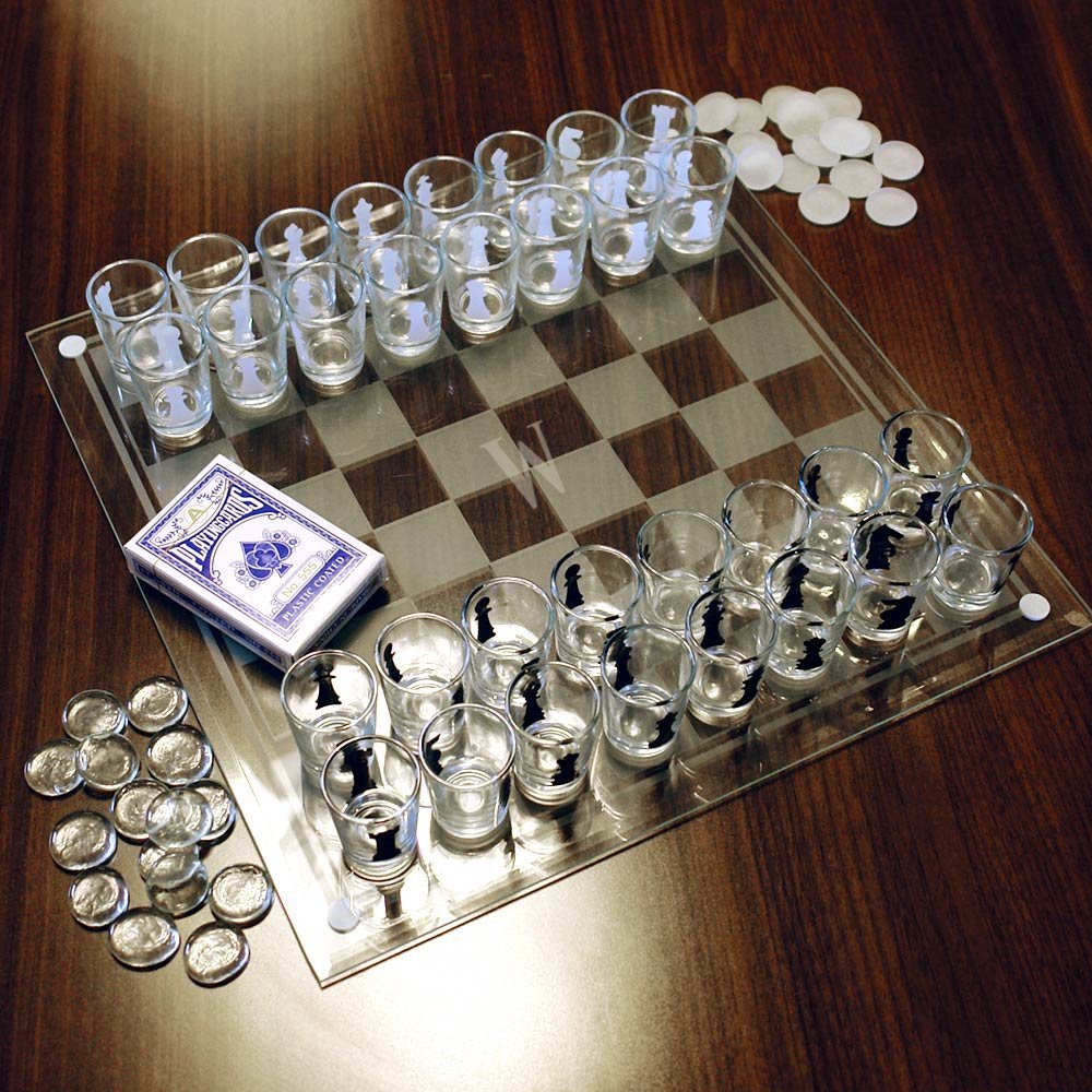 Checkmate! Shot Glass Chess