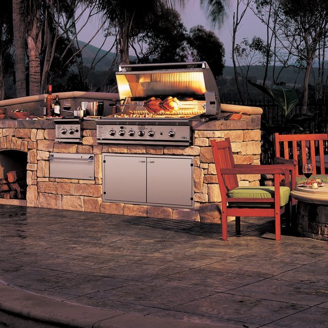 Stainless Steel Gas Grill & Rotisserie by DCS