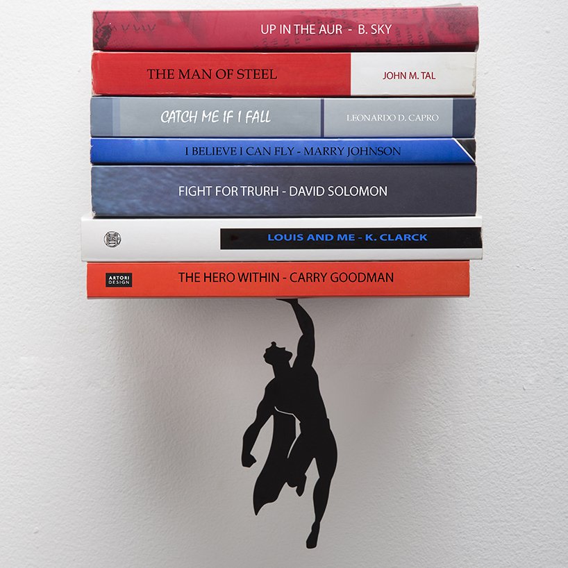 Kids Superhero Bookend