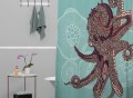 Valentina Ramos Octopus Bloom Shower Curtain