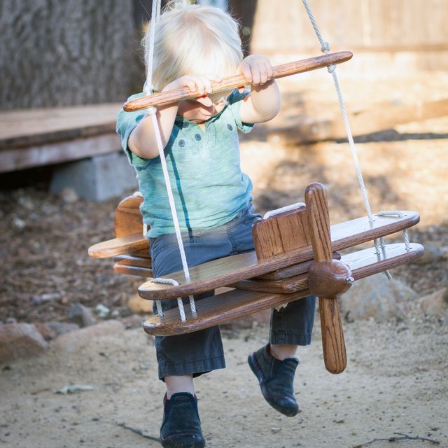 Outdoor Airplane Swing