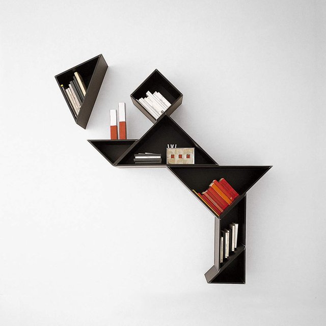 Tangram Shelves by Lago Italy