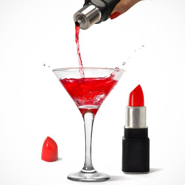 Lipstick Flask