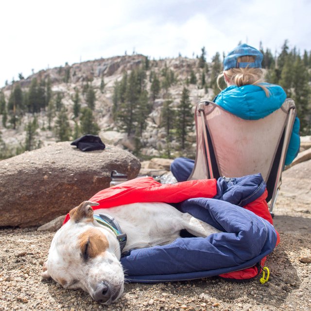 Noblecamper 2-in-1 Ultralight Travel Dog Bed and Sleeping Bag