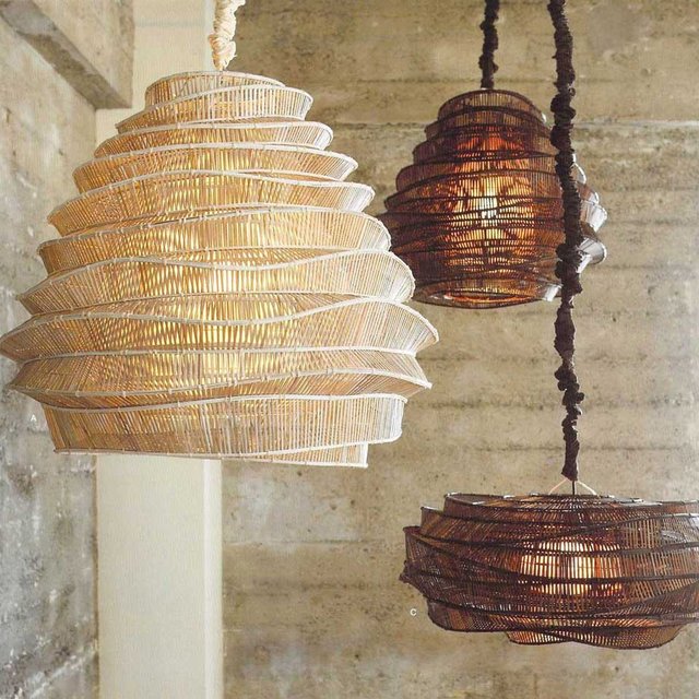 Bamboo Cloud Chandeliers by Forma Living