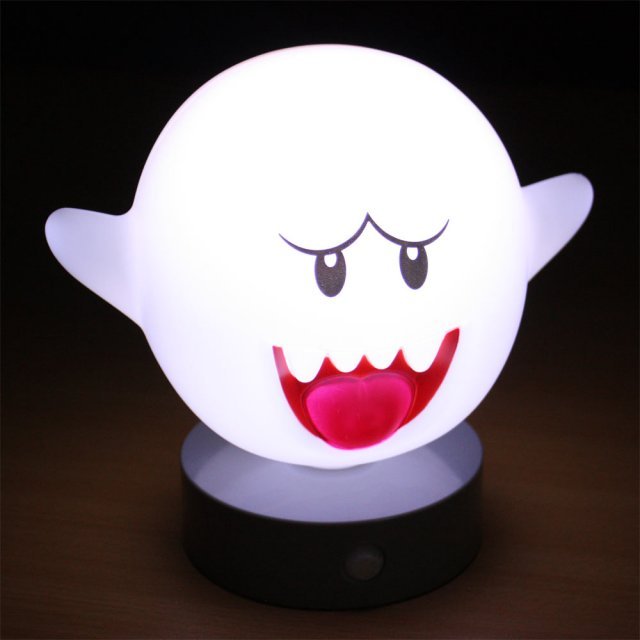 Super Mario Motion Sensor Boo Lamp