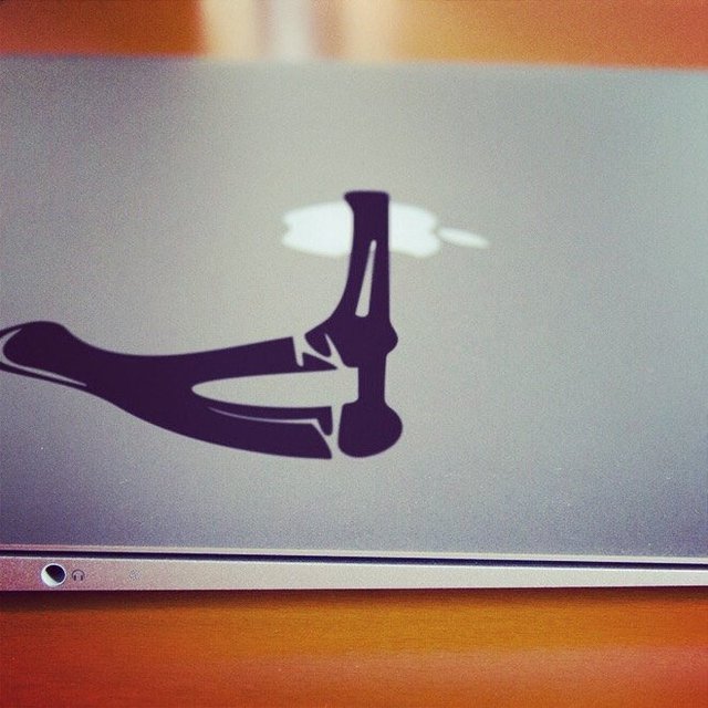 Slingshot MacBook Decal