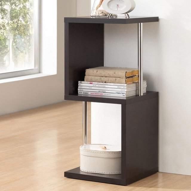 Lindy Dark Brown Display Shelf