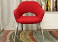 Red Twill Executive Arm Chair