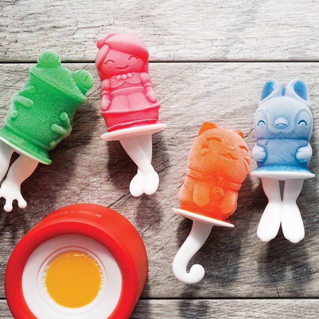 Zoku Character Ice Pop Molds