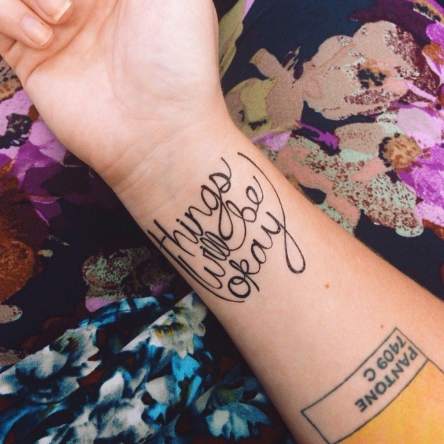 A-Okay Temporary Tattoo by Tattify